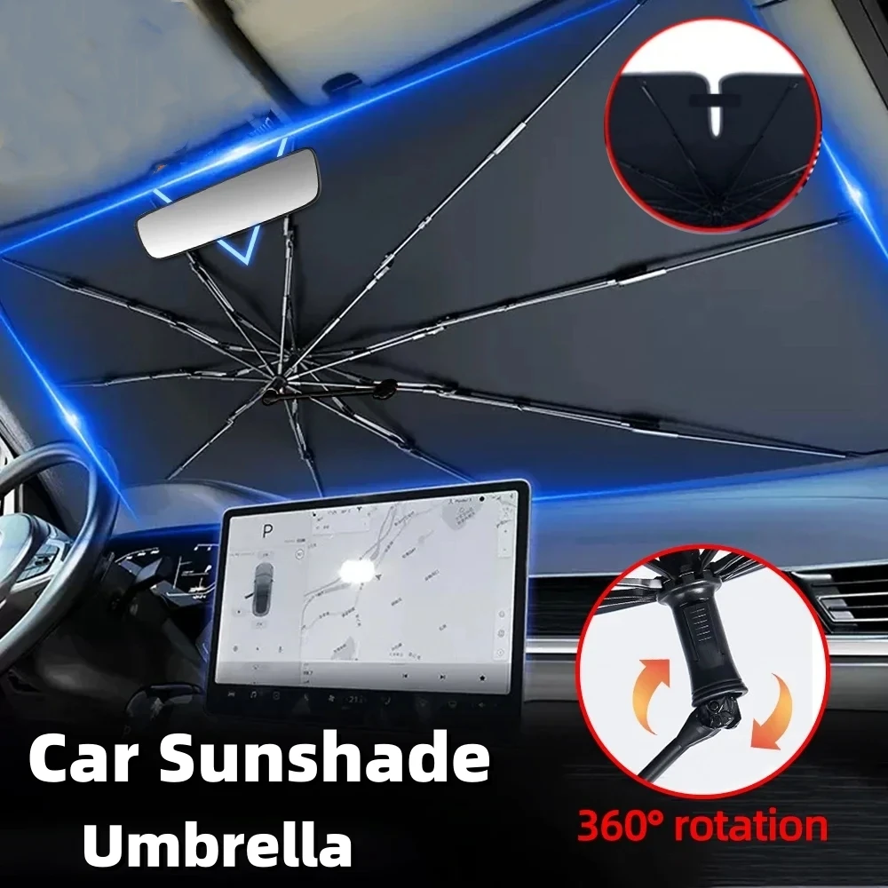 Windshield Sun Shade - Солнцезащитный экран на лобовое стекло автомобиля,