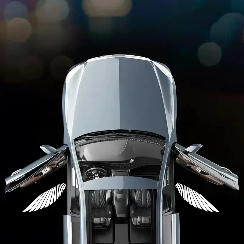 Car Accessories Logo - 2/4 шт. Беспроводные проекторы-подсветки для дверей