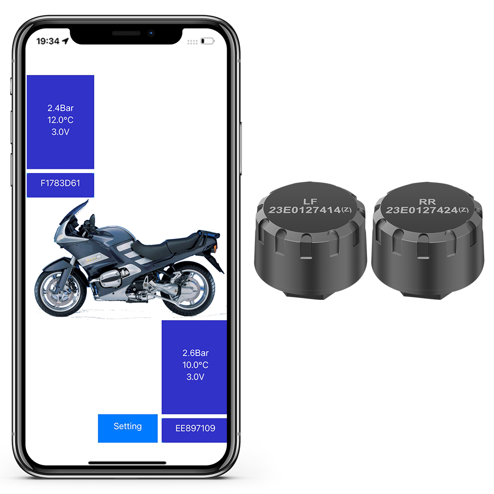 Tire Pressure Monitor - Мотоциклетная система контроля давления в шинах