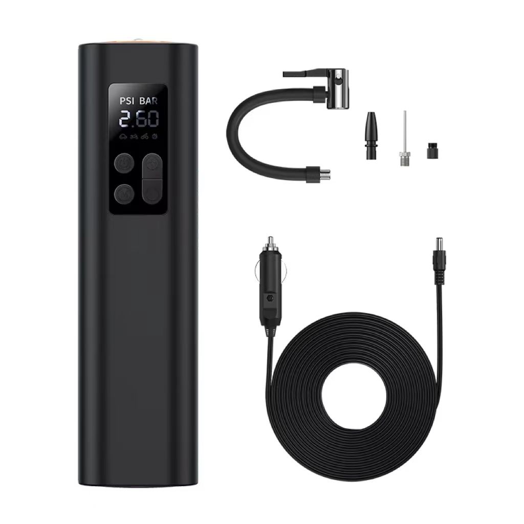 Tire Pressure Monitor - Миниатюрный портативный беспроводной цифровой насос для