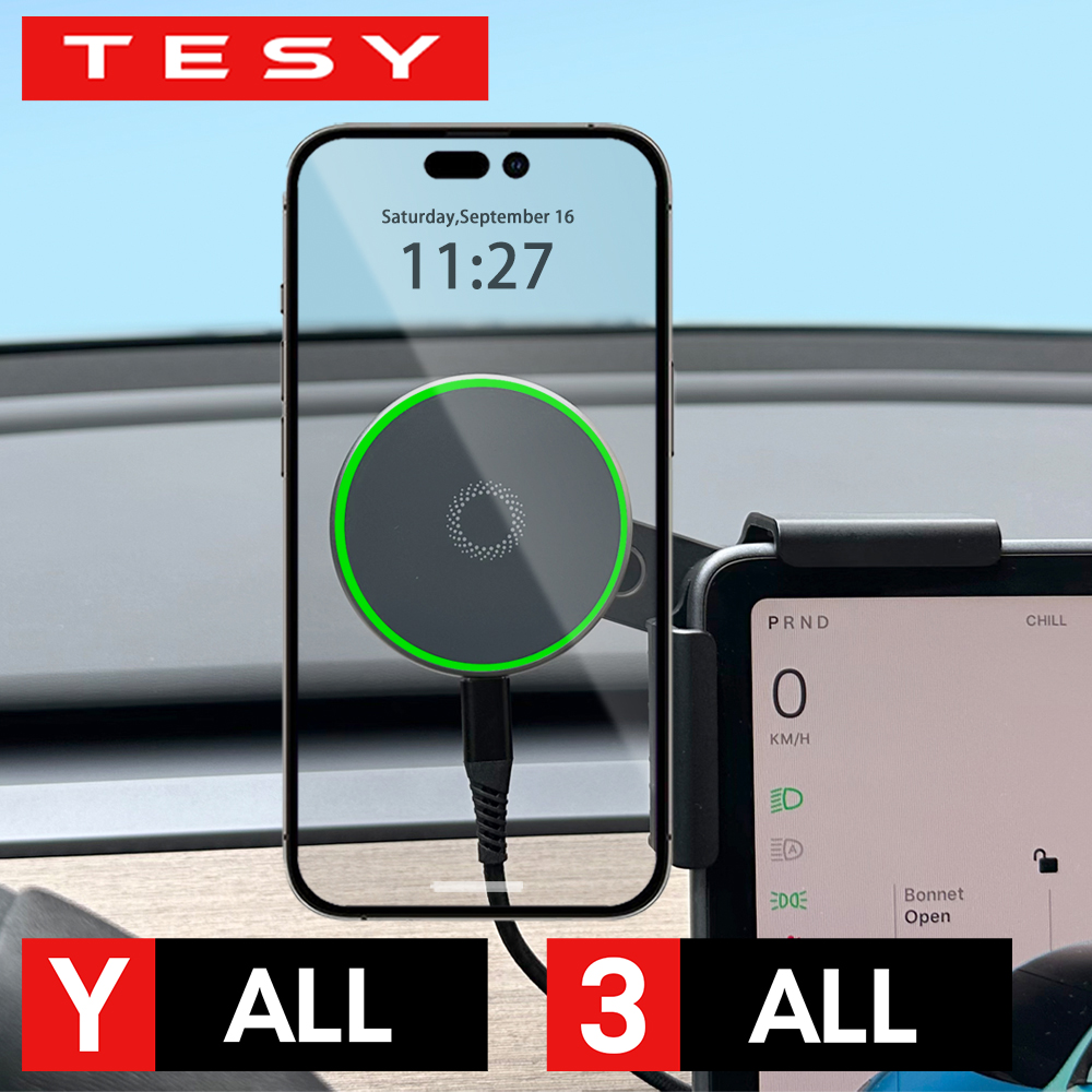 Wireless Car Charger - Магнитный держатель для телефона в автомобиль