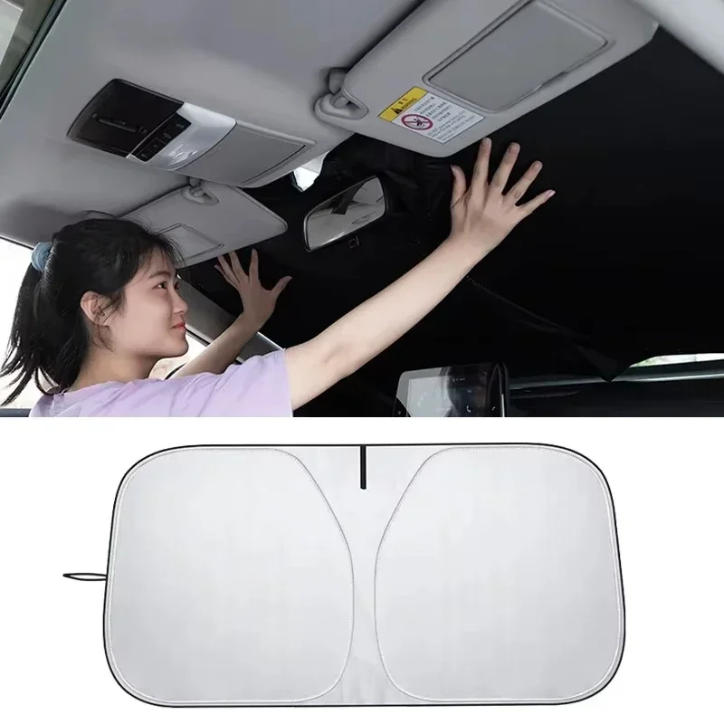 Windshield Sun Shade - Летняя солнцезащитная шторка для лобового стекла