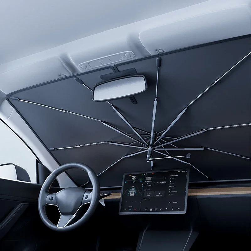 Windshield Sun Shade - Складной солнцезащитный зонт для лобового стекла