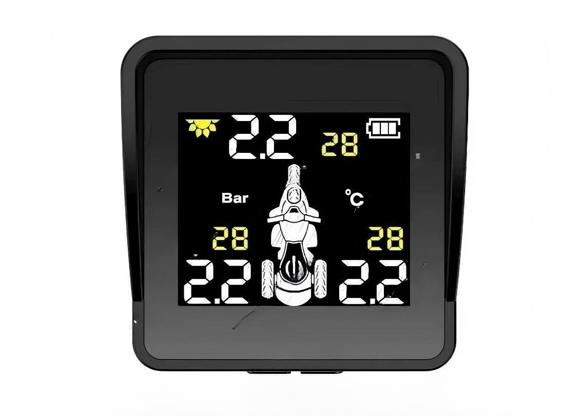 Солнечный беспроводной датчик  – обзор и цена Tire Pressure Monitor