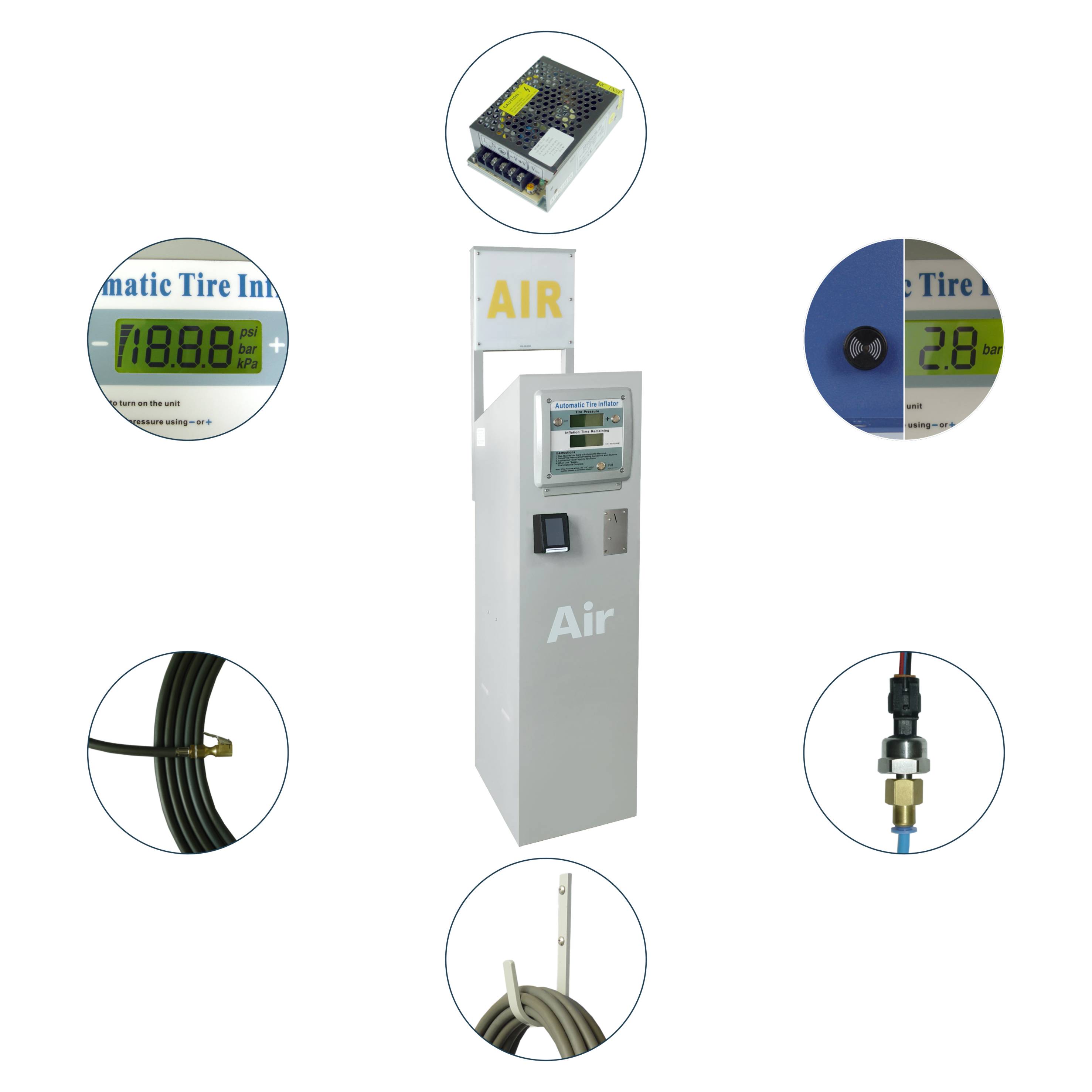 Водонепроницаемый двухцилиндро – обзор и цена Tire Pressure Monitor