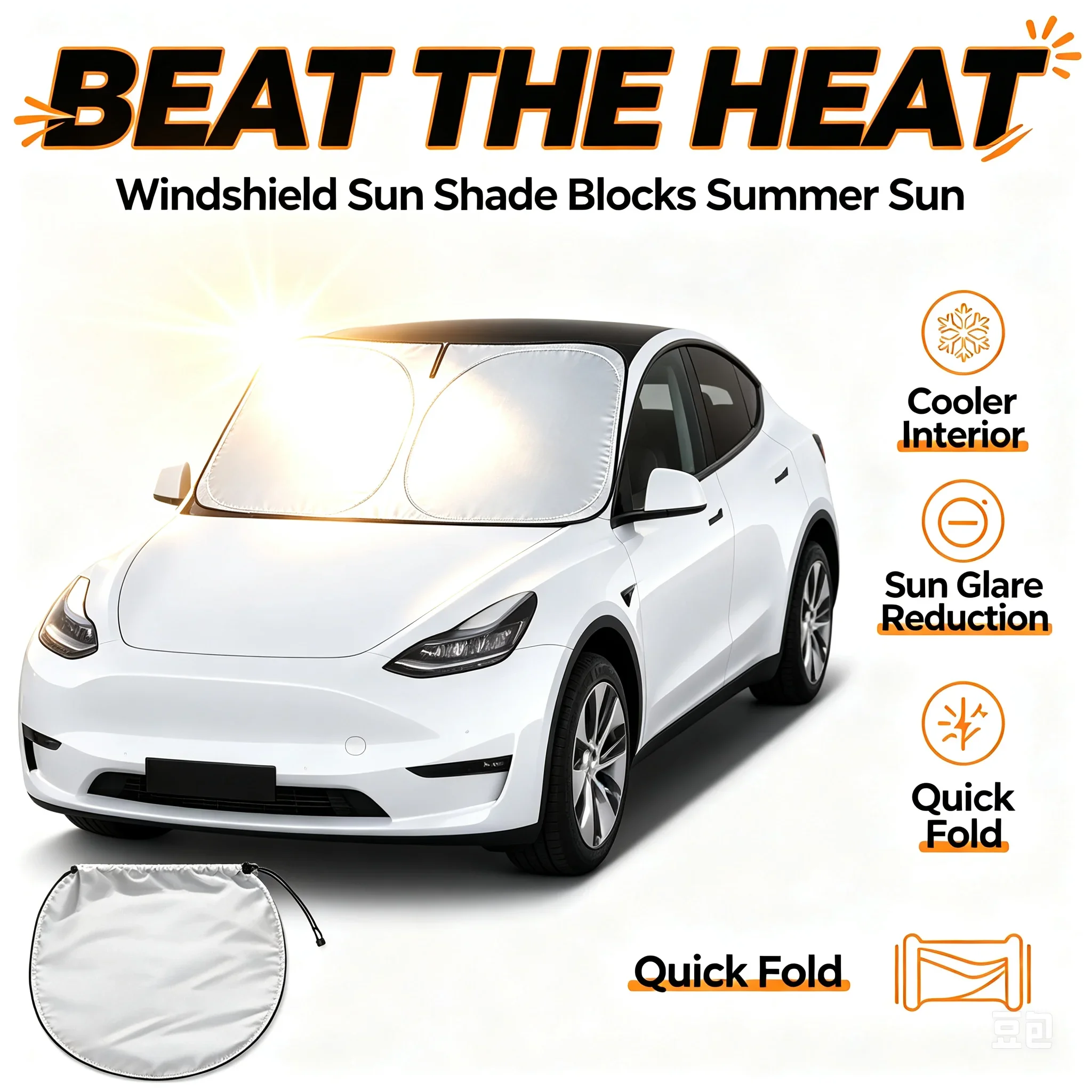 Солнцезащитный козырек для лоб – обзор и цена Windshield Sun Shade