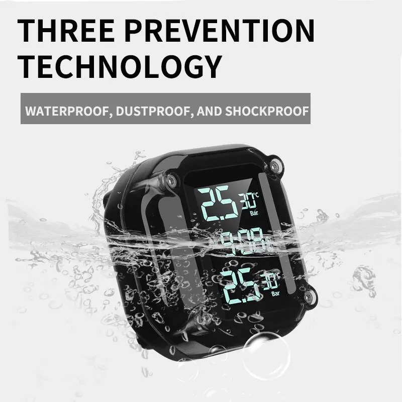 TAVALER M5 Монитор давления в  – обзор и цена Tire Pressure Monitor