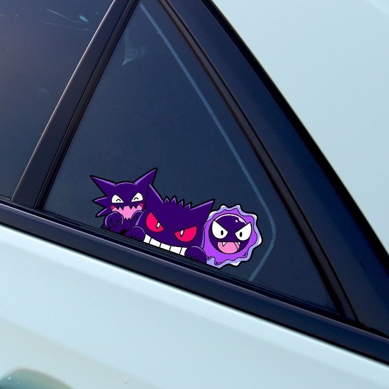 Милые аниме-наклейки с Покемон – обзор и цена Car Accessories Cute