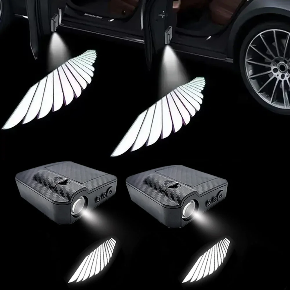 2/4 шт. Беспроводные проекторы – обзор и цена Car Accessories Logo
