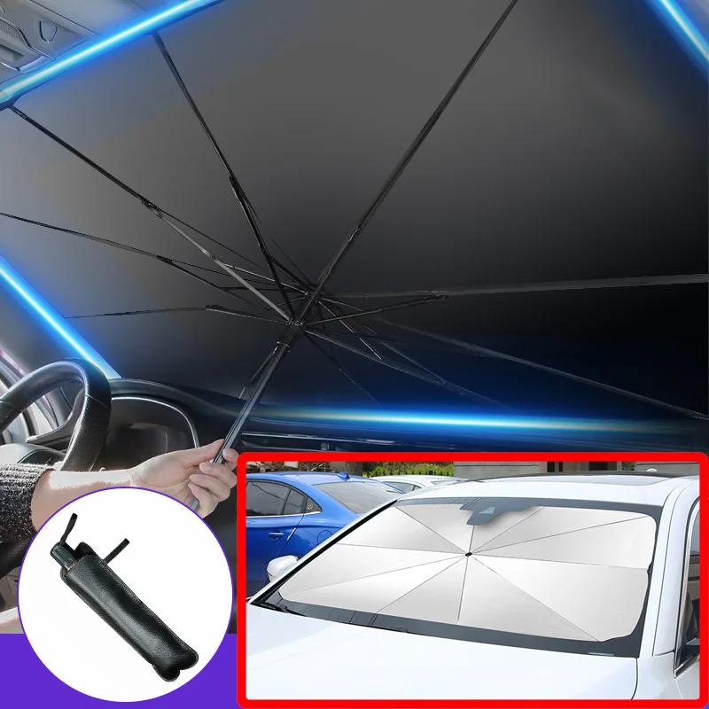 Складной солнцезащитный экран  – обзор и цена Windshield Sun Shade