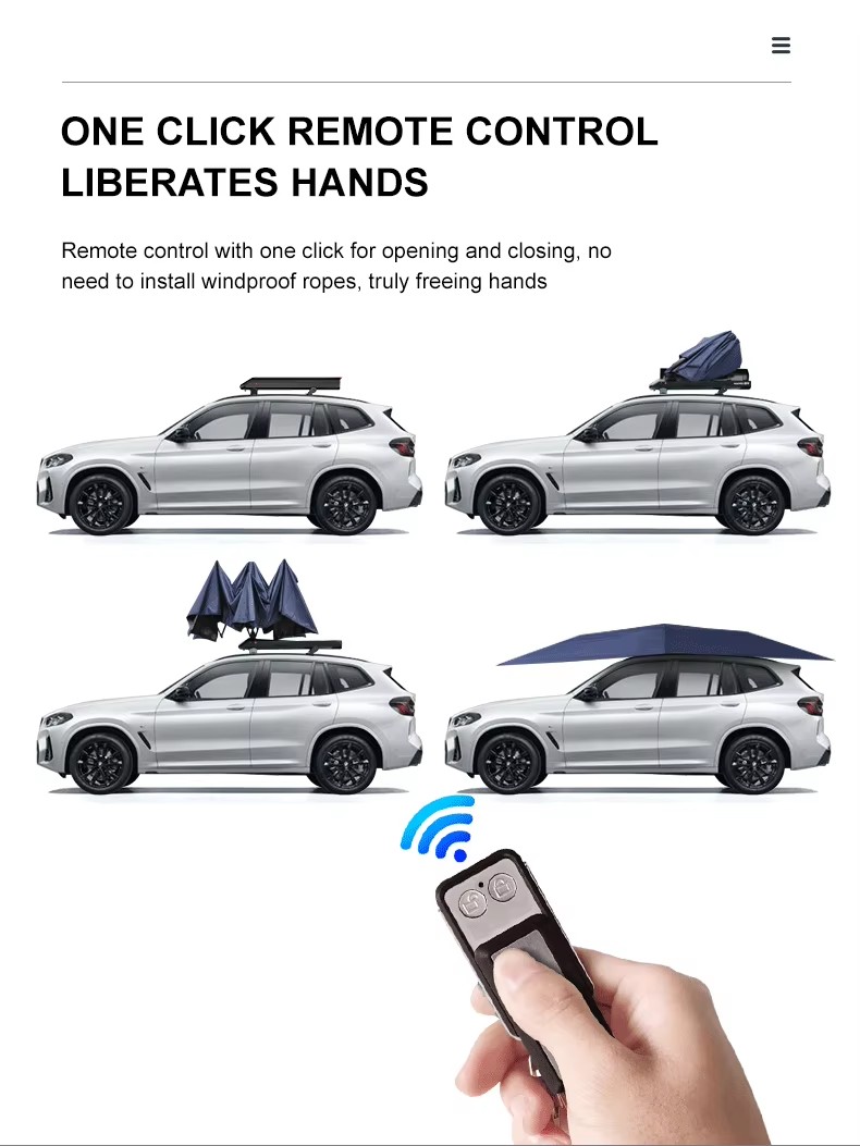 2024 Новый продукт, оптовая пр – обзор и цена Automatic Car Sunshade