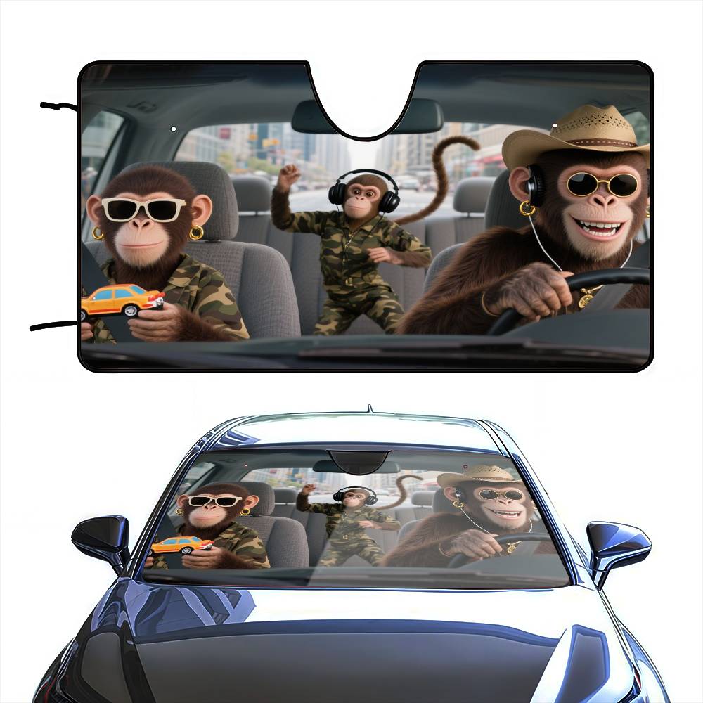 Забавный солнцезащитный козыре – обзор и цена Automatic Car Sunshade