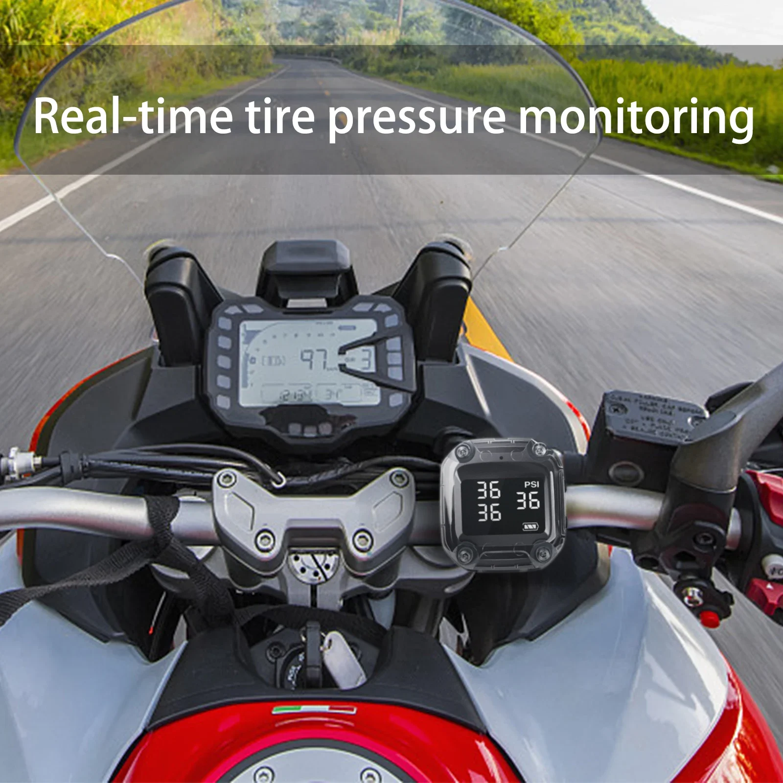 Беспроводная система контроля  – обзор и цена Tire Pressure Monitor