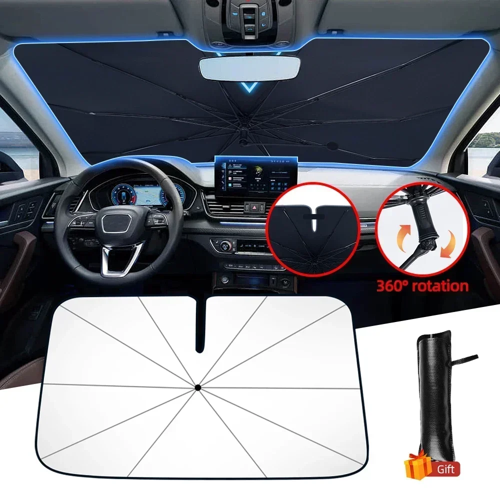 Складной солнцезащитный зонт д – обзор и цена Windshield Sun Shade