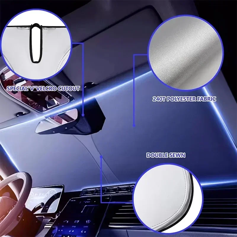 Солнцезащитный экран для лобов – обзор и цена Windshield Sun Shade